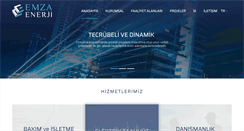Desktop Screenshot of emzaenerji.com